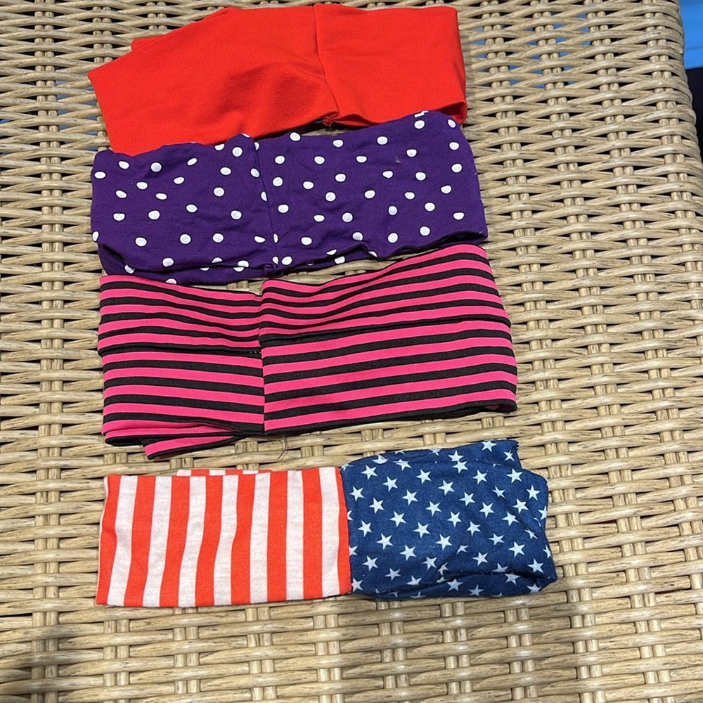 Set of 4 Stretchy Handbands - Picture 2 of 2